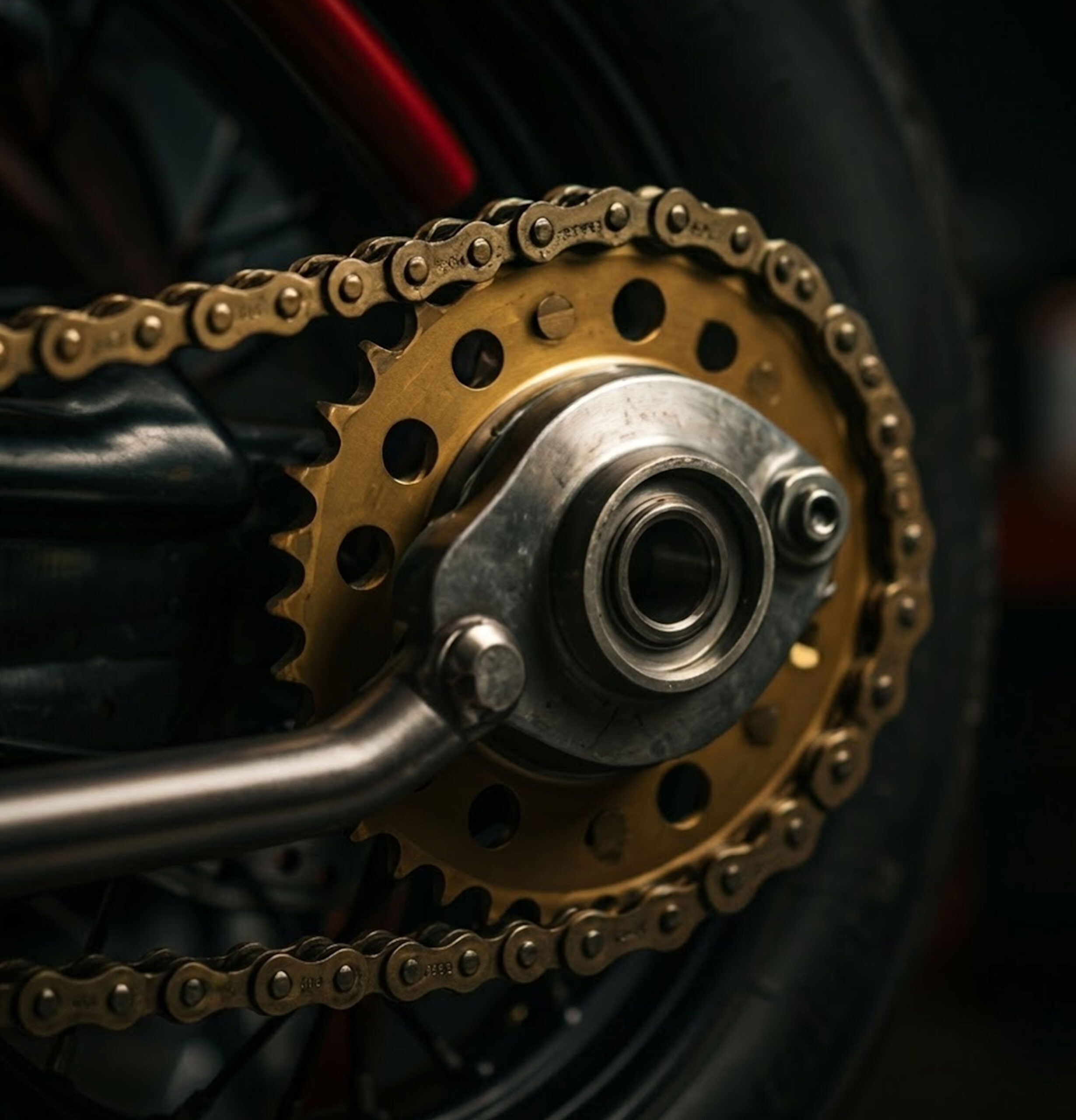 This includes Chain Lube & Adjustment.